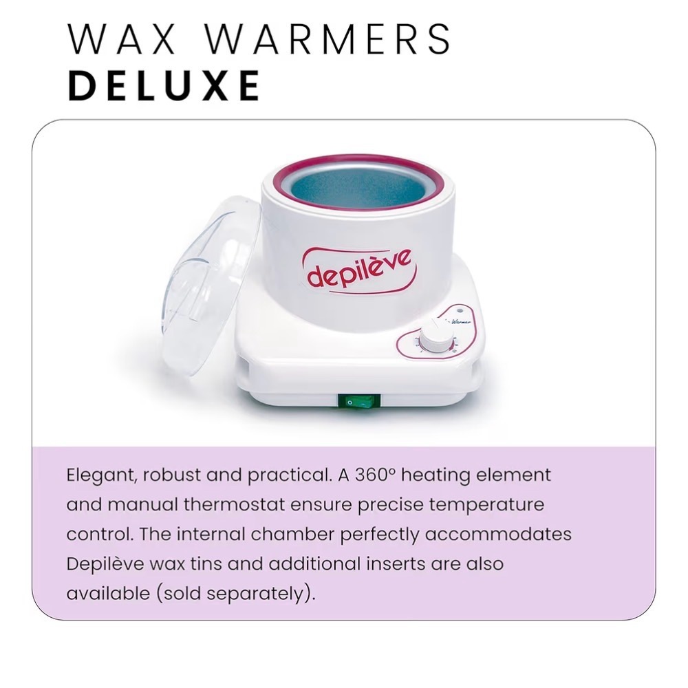 White and Pink Wax Warmer Deluxe